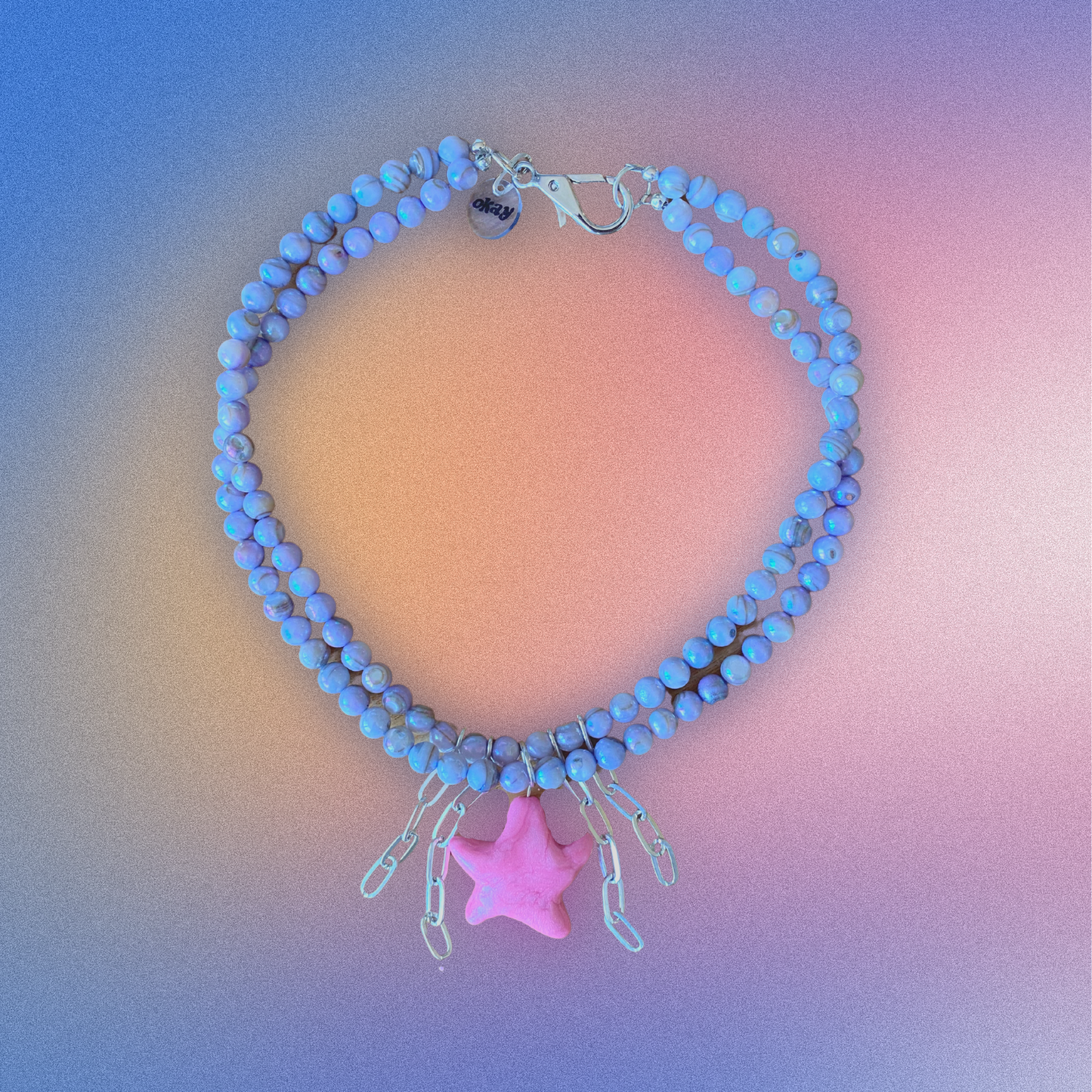 Starfish moon choker