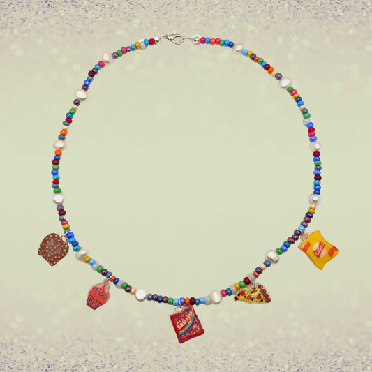 my fav junk food necklace